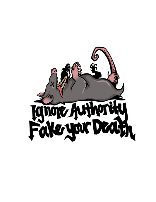 Fake Your Death Sticker